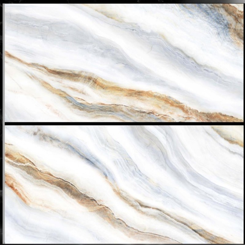 glossy white golden marble tile wholesale