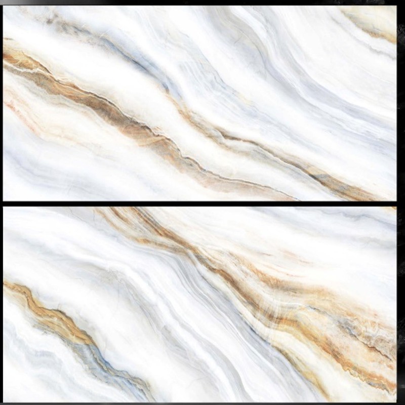  600*1200mm  Gloss Porcelain Polished tile manufacture