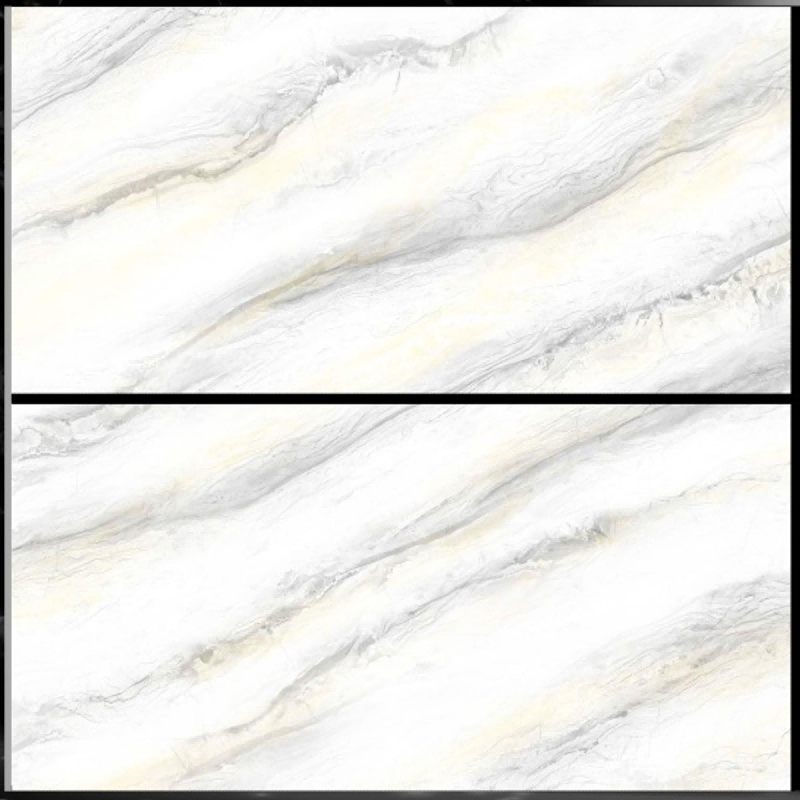 Latest marble design 600x1200mm glossy porcelain tile from China factory