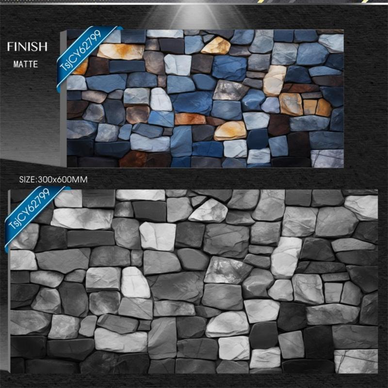 Exterior Wall Tiles Rough Matte Surface