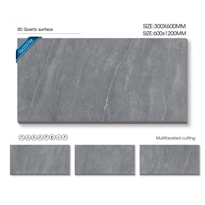 oem grey porcelain matte surface tile