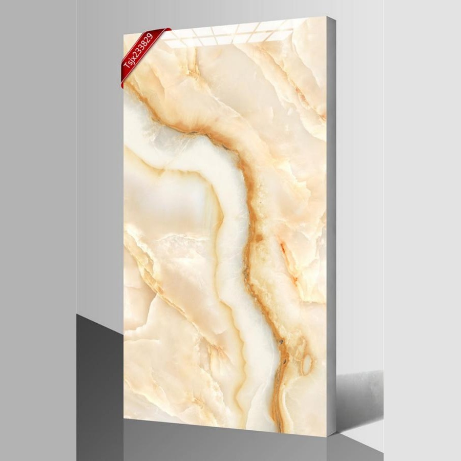 Large Format Golden Marble Porcelain Tile