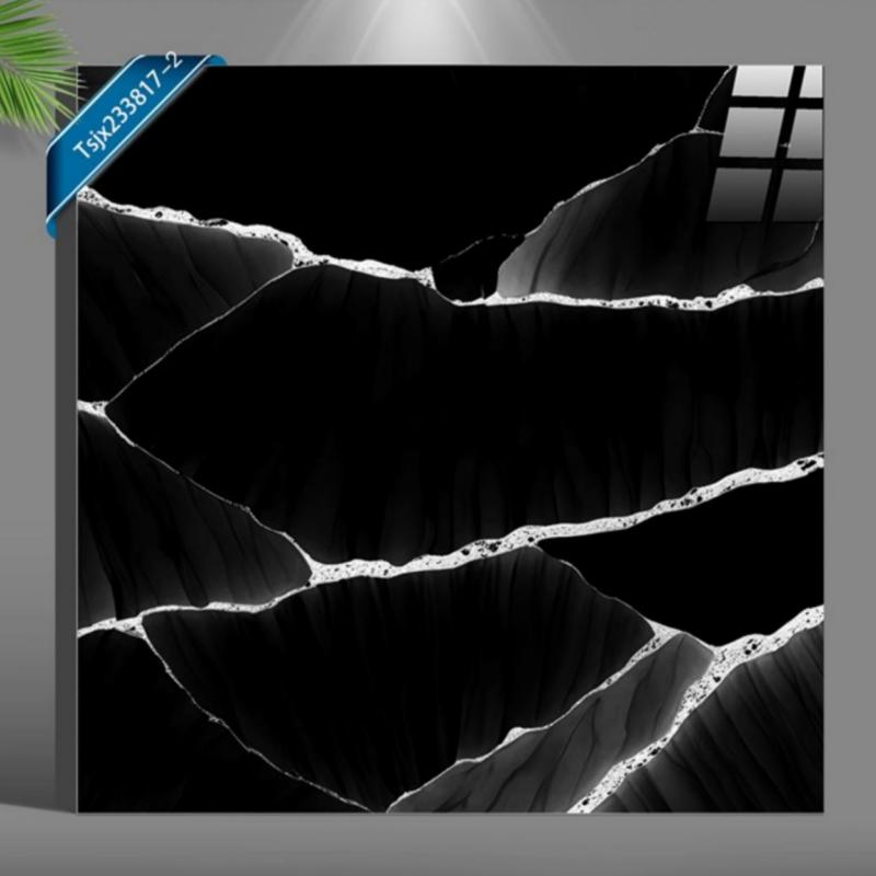 Cheap Black Polished Ceramic Tile