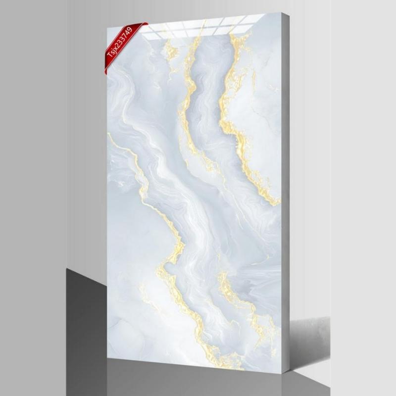 Large Format Glossy Gold Ceramic Tile