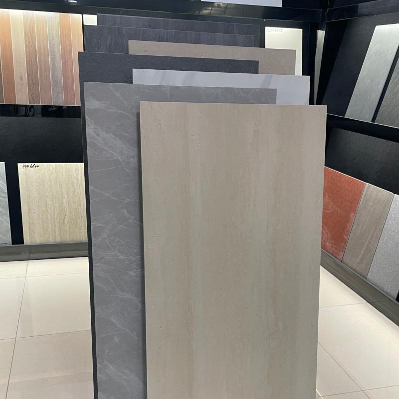 porcelain tile manufacturing with clay