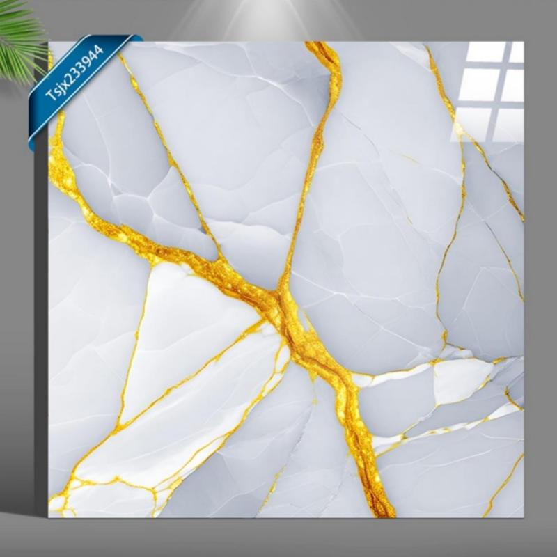 China Supplier Gold Marble Ceramic Tile