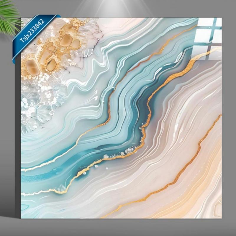 China Supplier Gold Vein Polished Tile