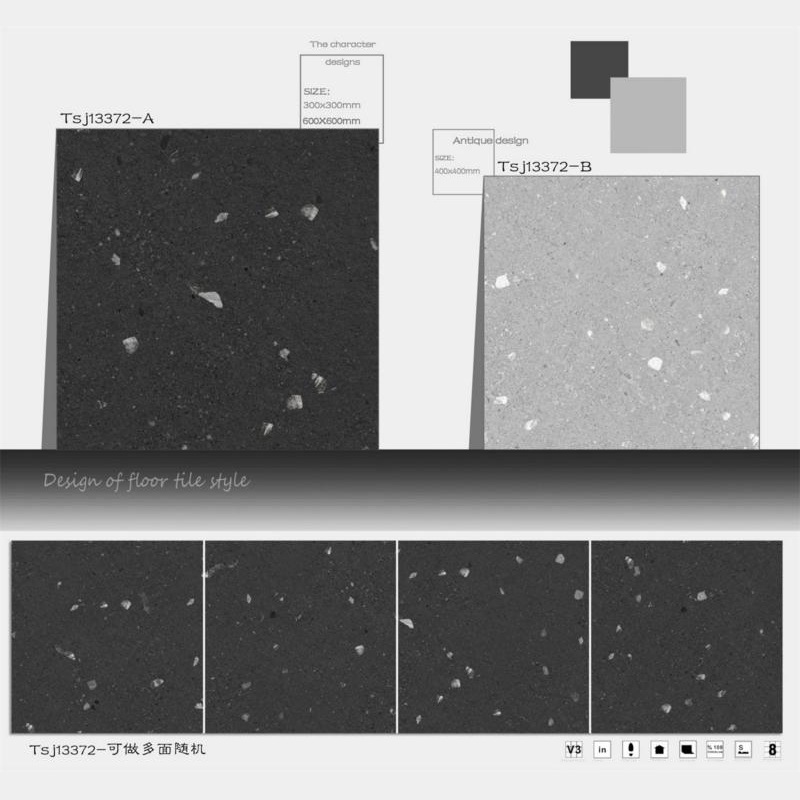 Factory Direct Matte Terrazzo Porcelain Tile