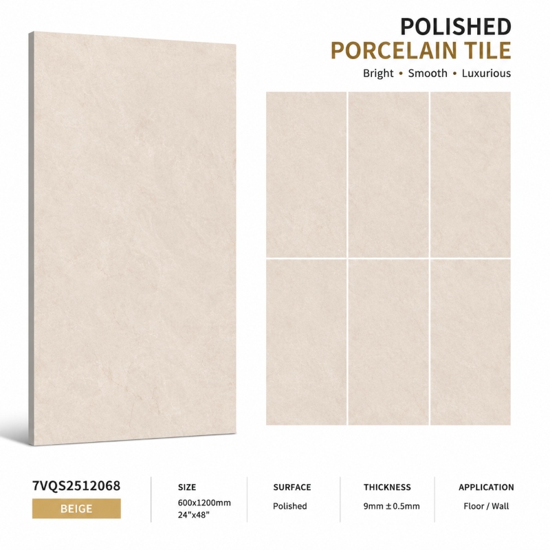 Factory Supply Beige Floor Ceramic Tile