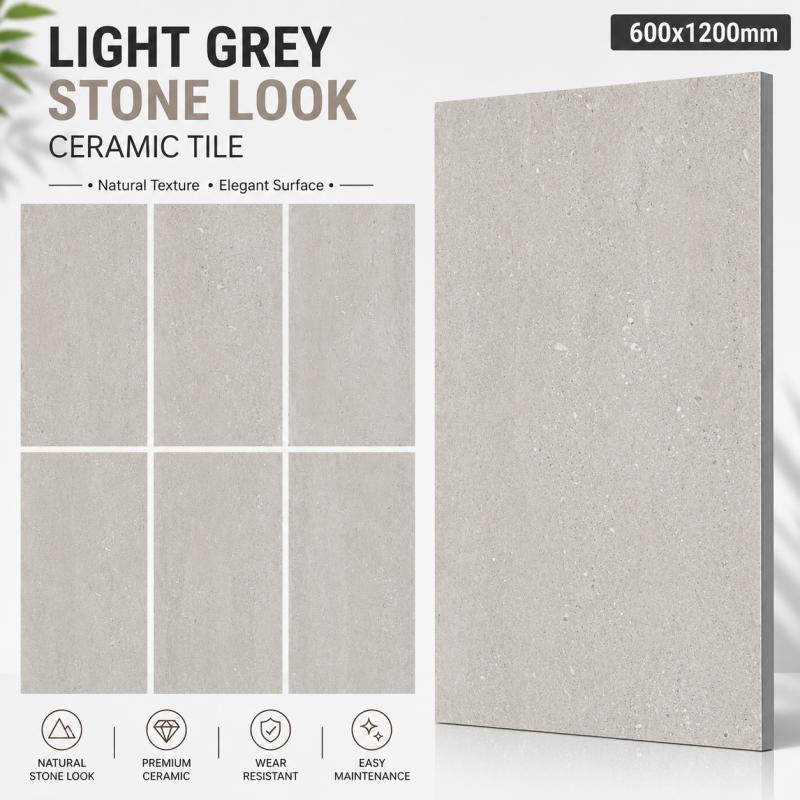 Natural Stone Texture Indoor Floor Tile