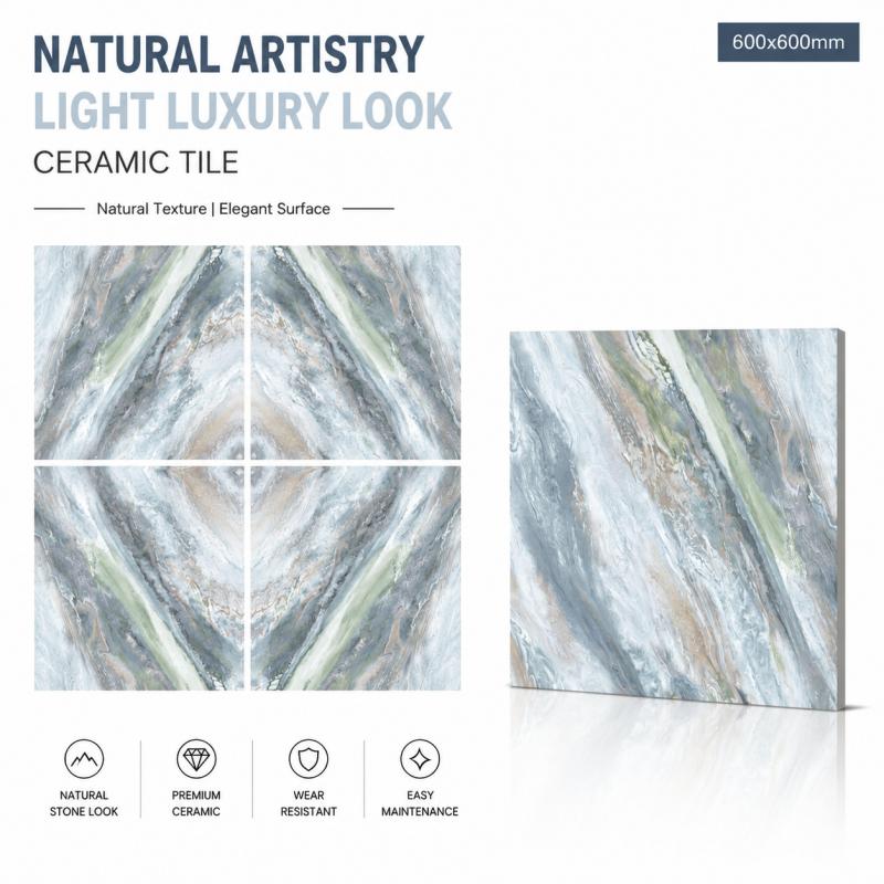 Large Format Indoor Ceramic Flooring Tile