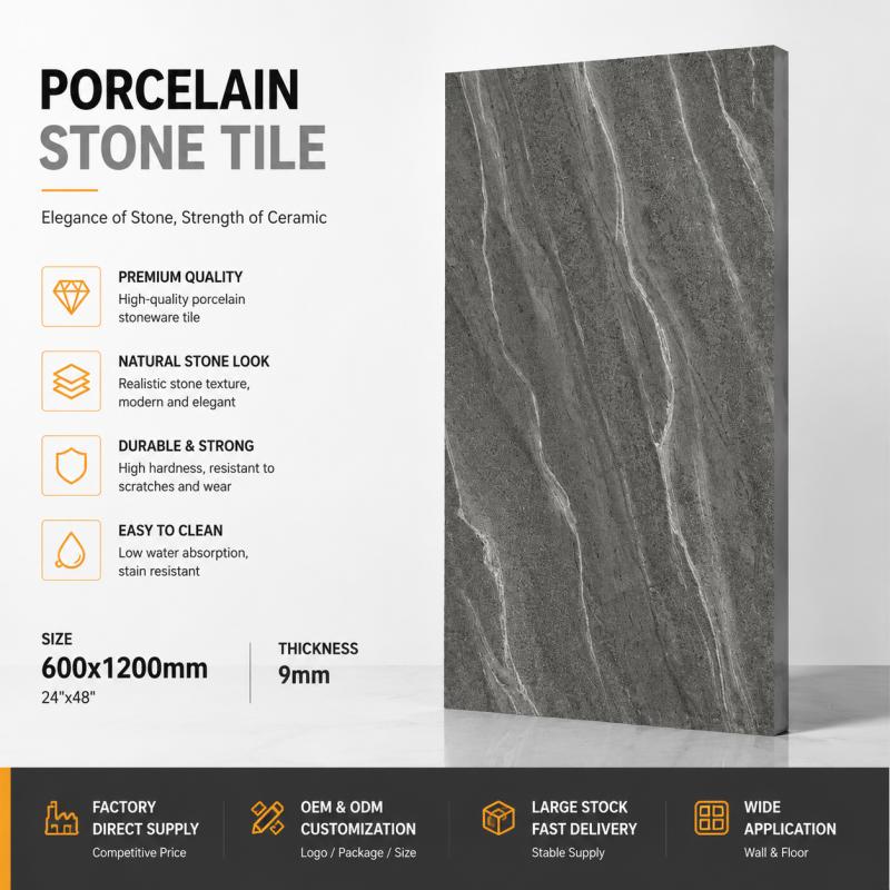Wholesale Modern Grey Porcelain Tile