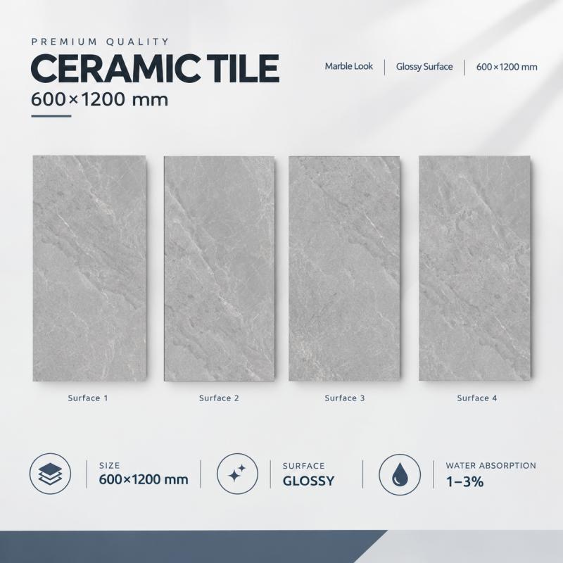 China Factory 600x1200 Ceramic Tile